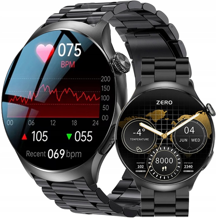 SMARTWATCH Rubicon ROZMOWY Menu PL TEMPERATURA SPORT ALWAYS DISPLAY