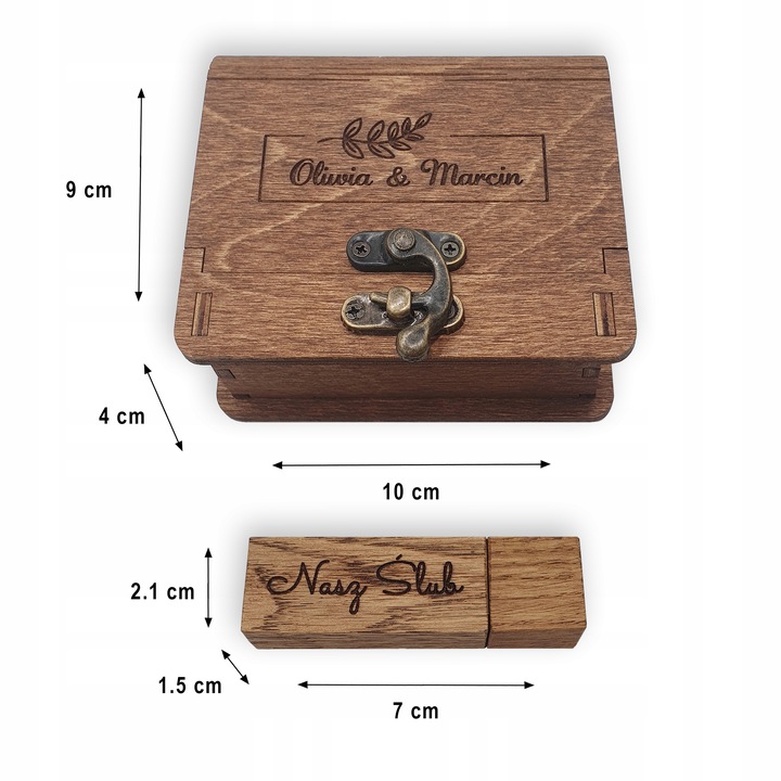 Pendrive 32gb 3.0 + GRAWER + drewniane pudełko!
