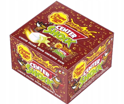 Chupa Chups Guma Center Shock splashing cola 400 gr