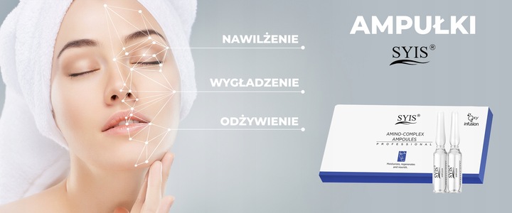 Syis ampułki collagen kolagen do twarzy 10x3 ml