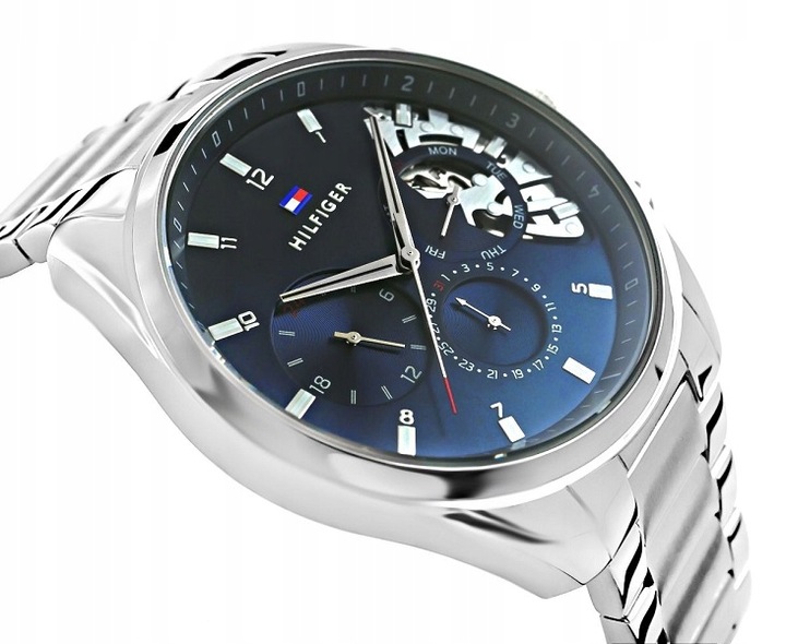 Zegarek męski Tommy Hilfiger na regulowanej bransolecie 5ATM Jakość 1710448