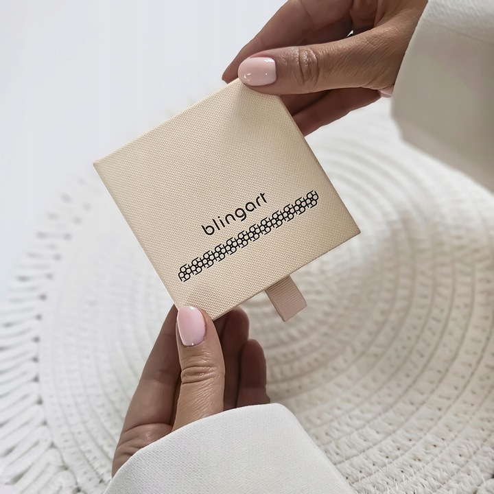 Łańcuszek stal chirurgiczna męski naszyjnik splot pancerka 55cm BLINGART