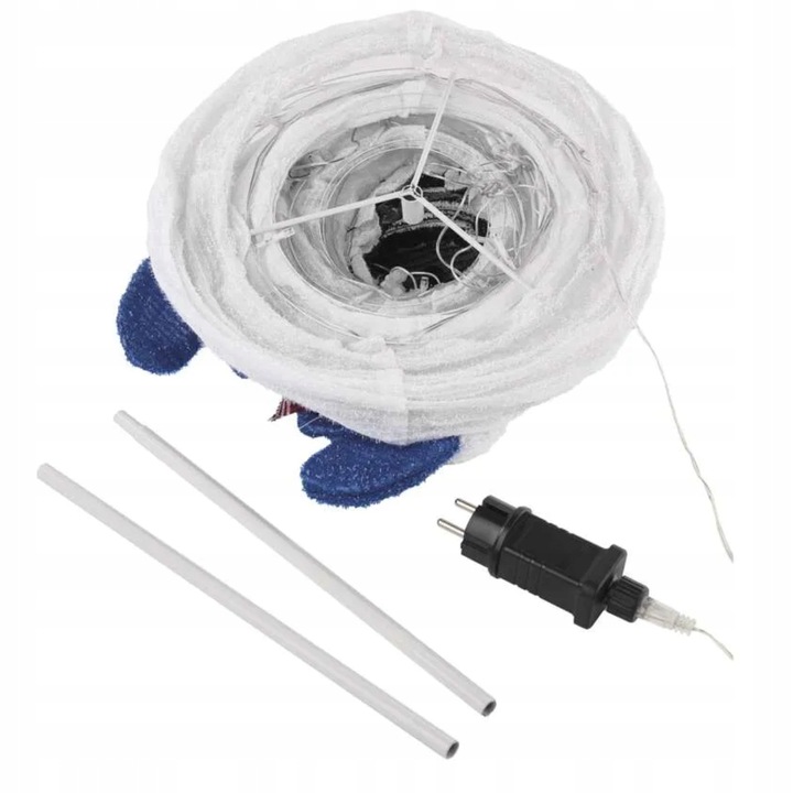 Świecący bałwanek na zewnątrz Dekoracja świąteczna przed dom do ogrodu EMOS