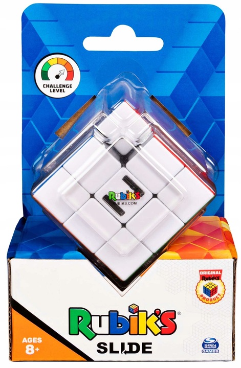 KOSTKA RUBIKA 3X3 PRZESUWANA ORYGINALNA SLIDE GRA LOGICZNA UNIKALNA