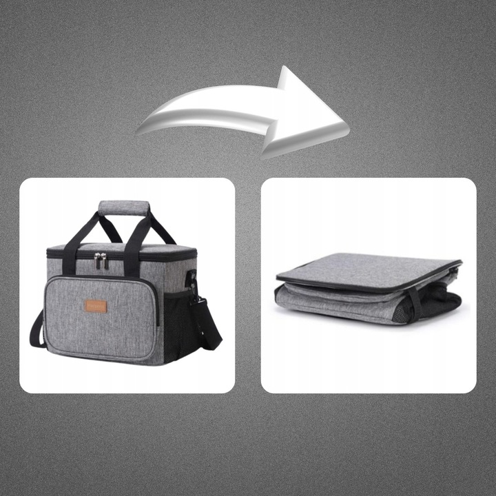 TORBA TERMICZNA NA PLAŻĘ TURYSTYCZNA PODRÓŻNA 20L BIWAKOWA TERMOIZOLACYJNA