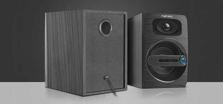 Głośniki komputerowe 2.0 Natec Cougar 6W RMS