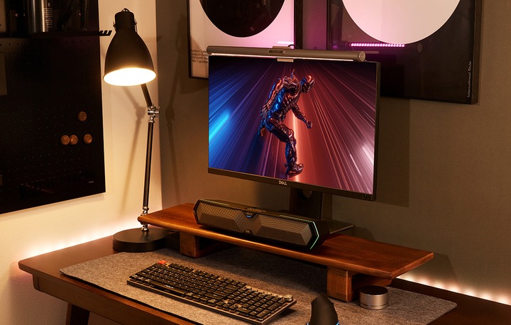 EDIFIER MG300 SOUNDBAR KOMPUTEROWY RGB BLUETOOTH 5.3 Z MIKROFONEM 2,5W