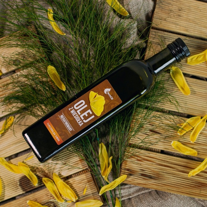 Olej z wiesiołka tłoczony na zimno 250 ml