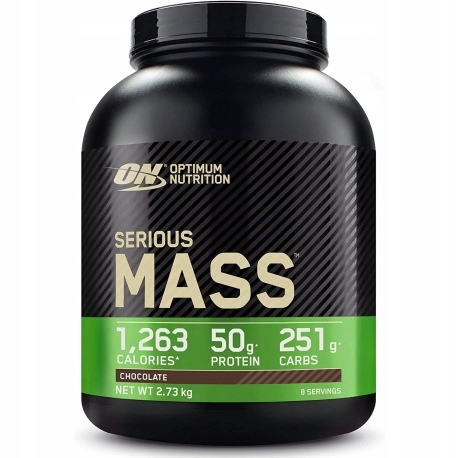 GAINER SERIOUS MASS OPTIMUM NUTRITION 2730g | Ciasteczkowy Ciastko z kremem
