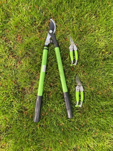 ZIELONA SERIA 4 sekatory NOŻYCE I SEKATOR TELSKOP