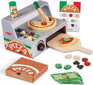 Pizza z piecem Zestaw do zabawy z dodatkami na Prezent Melissa and Doug