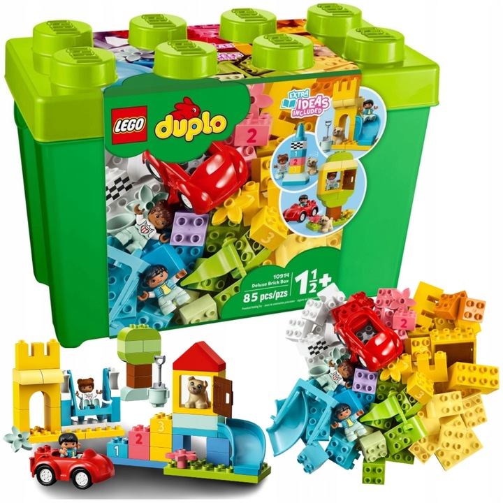 KLOCKI LEGO DUPLO DUŻE PUDEŁKO XXL KREATYWNE KLOCKI PREZENT DLA 2,3,4 LATKA