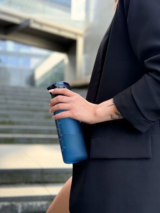 Butelka na wodę ze słomką BPAfree Casno 600 ml