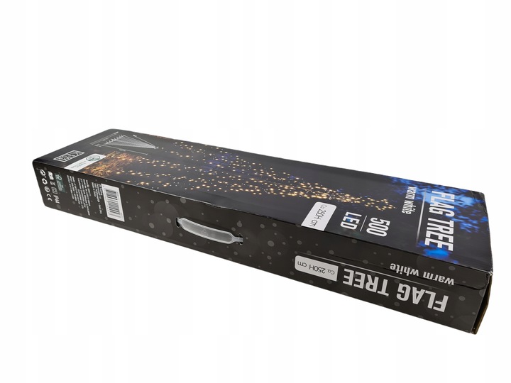 CHOINKA METALOWA XL 250 cm 500 LED TIMER KEMA ZEWNĘTRZNA OGRODOWA DUŻA