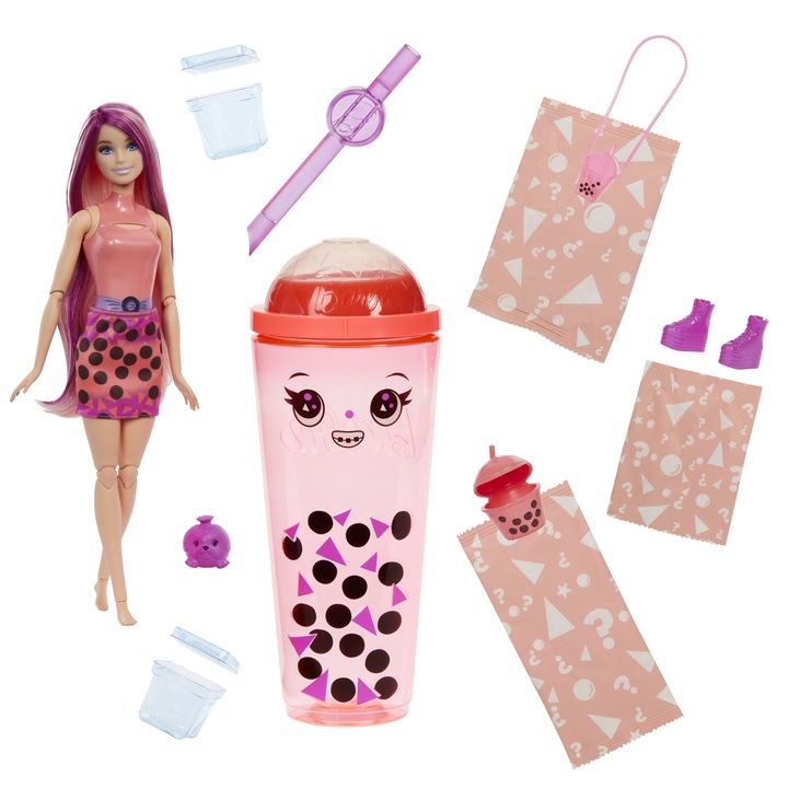 Barbie Pop Reveal Mango Seria Bubble Tea Pachnąca lalka modowa