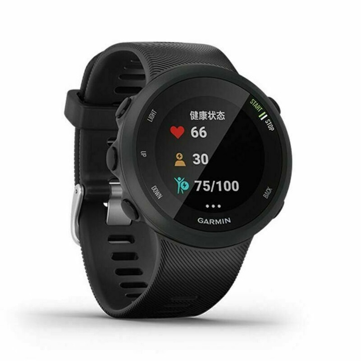 PASEK SILIKON DO GARMIN FORERUNNER 45 / 45S CZARNY