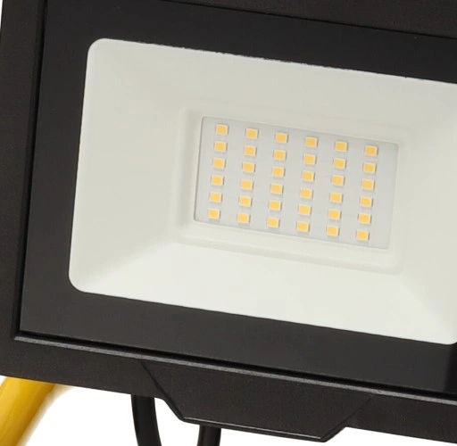 HALOGEN LED 50W Roboczy Budowlany IP65 z Uchwytem