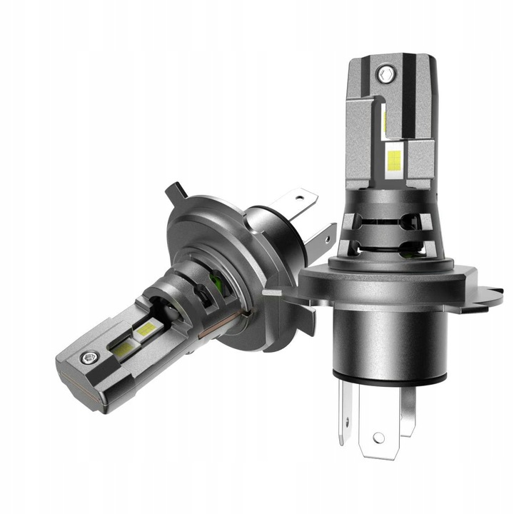 Żarówki LED H4 6500K 80W Mocne Białe Światło CANBUS Plug & Play
