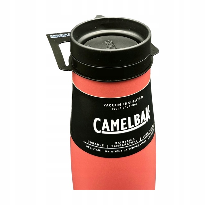 KUBEK TERMICZNY TERMOS NA HERBATĘ BIDON CAMELBAK STALOWY 0,6L RÓŻ