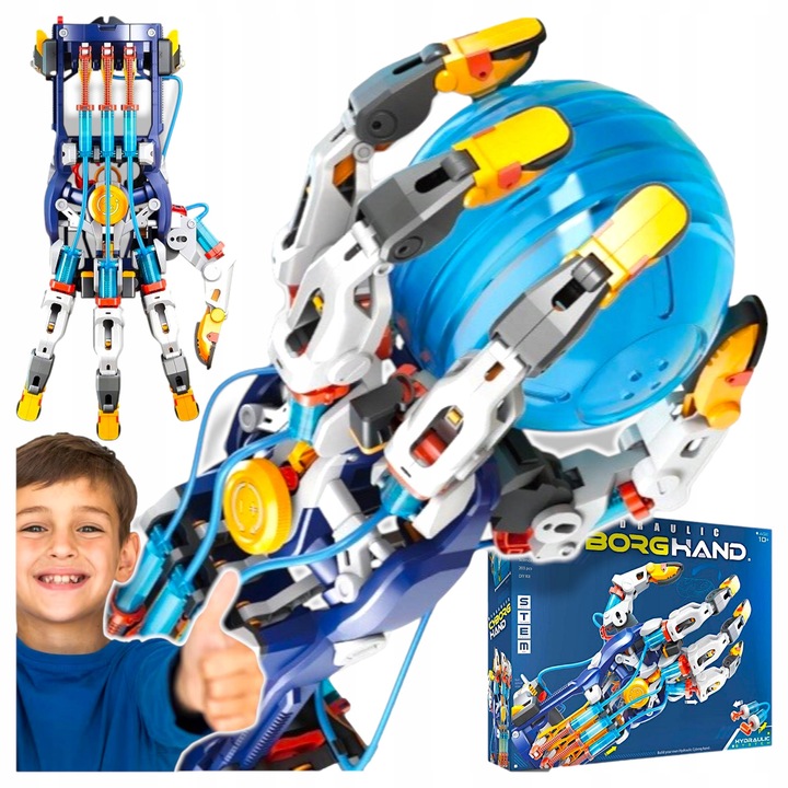 Zabawka Dla Dzieci Robot Hydrauliczna Ręka Cyborga interaktywne