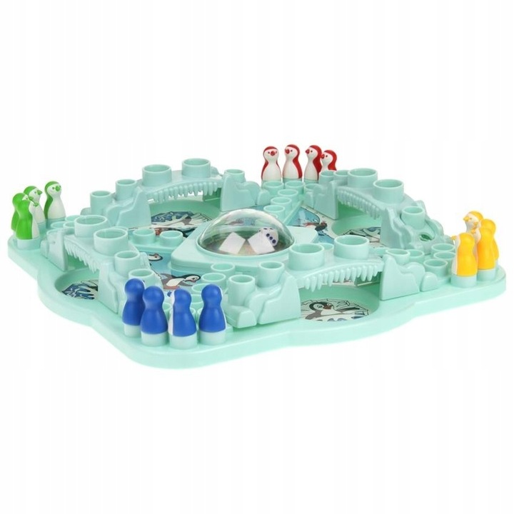 GRA PLANSZOWA CHIŃCZYK PINGWINY 4 5 6 7 lat latka