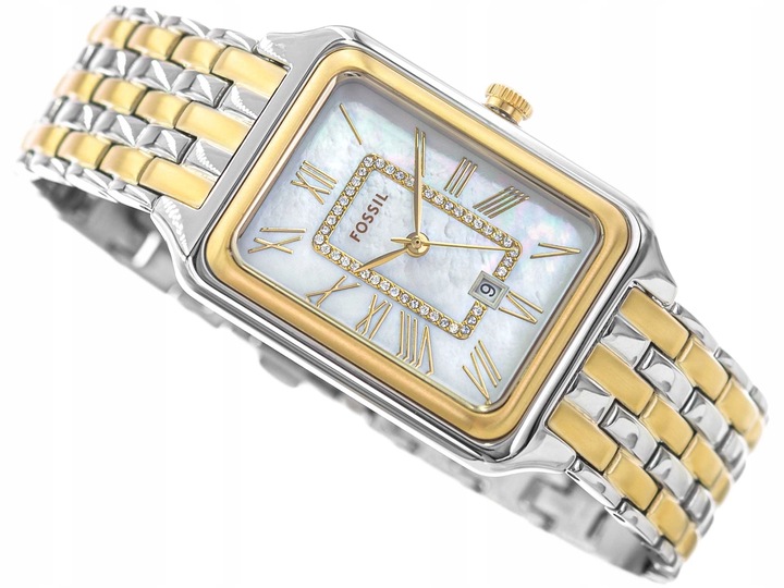 DAMSKI ZEGAREK FOSSIL ES5305 RAQUEL Z KRYSZTAŁKAMI NA BRANSOLECIEDATA