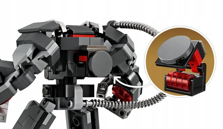 Lego Marvel. Mechaniczna zbroja War Machine 76277