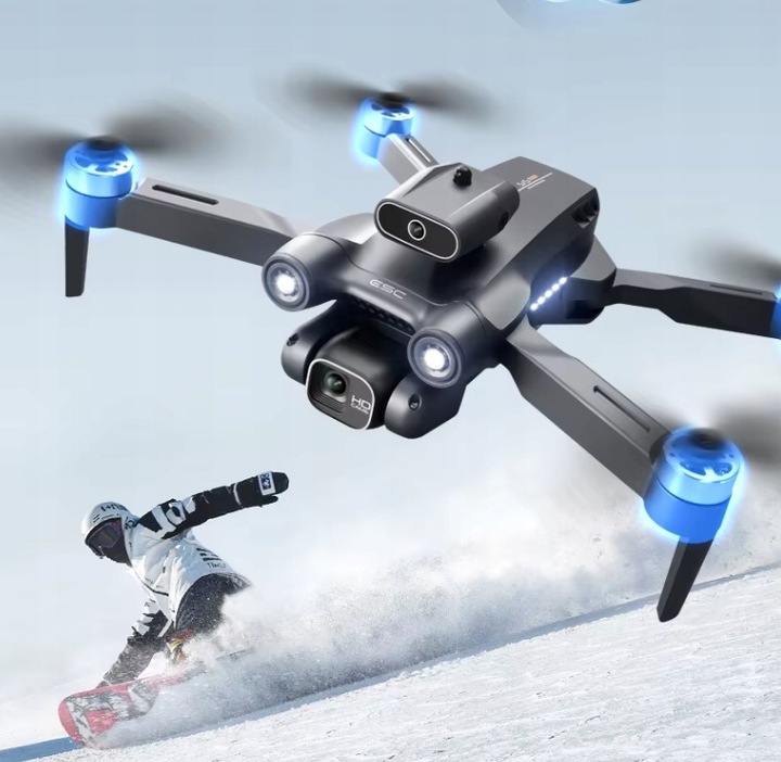 Dron Z Kamerą Profesjonalny Zdalnie Sterowany Z Unikaniem Przeszkód Walizka