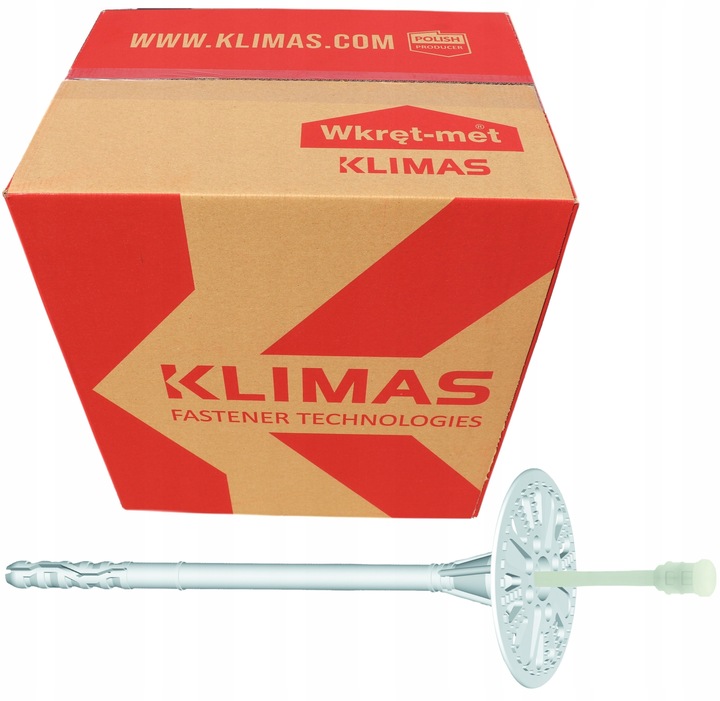 Kołki łączniki dyble izolacji do styropianu LTX fi 10 - 16 cm 200 szt.