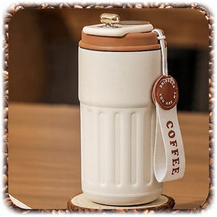 Kubek Termiczny Termos Kawa Herbata Wyświetlacz LED temperatura