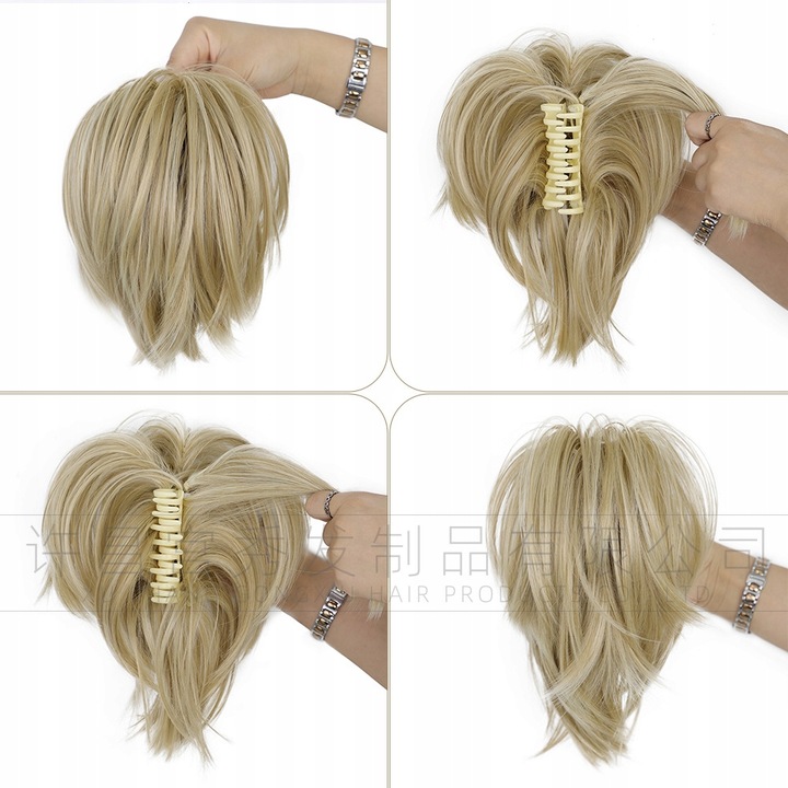 DOCZEPIANY KOK Claw Ponytail DOPINKA WŁOSY