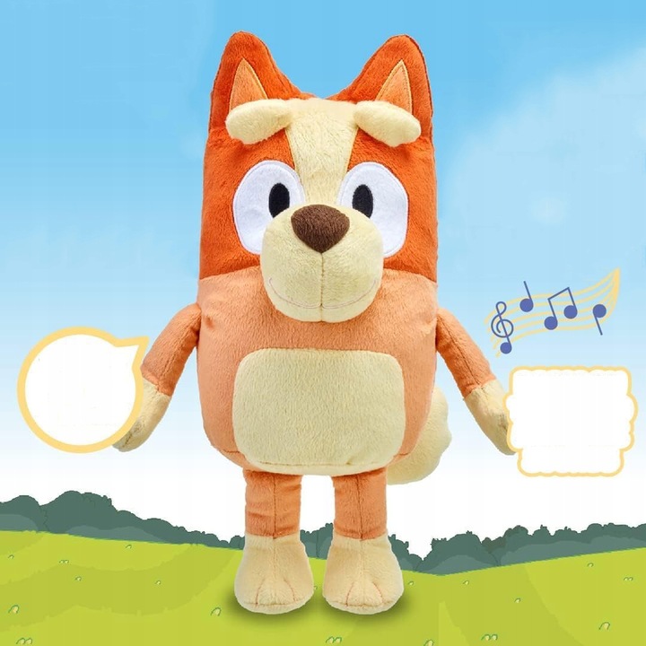 2-PAK PLUSZOWA PRZYTULANKA MIĘKKA ZABAWKA BLUEY DLA CHŁOPCÓW I DZIEWCZYNEK