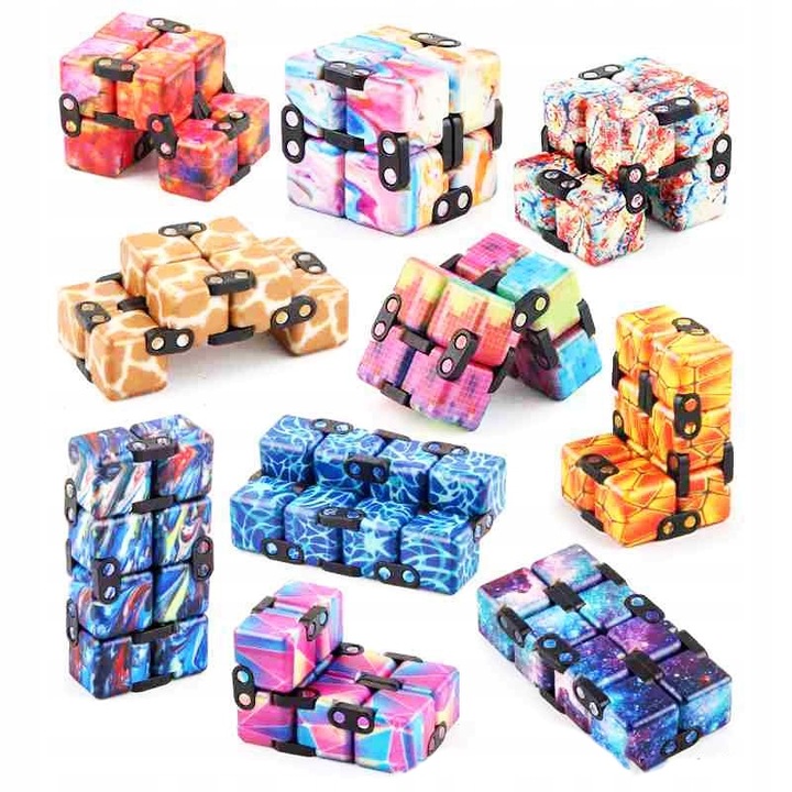 MAGICZNA KOSTKA ANTYSTRESOWA infinity cube FIDGET