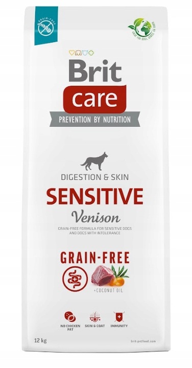 BRIT CARE Grain-free Sensitive Venison 12kg