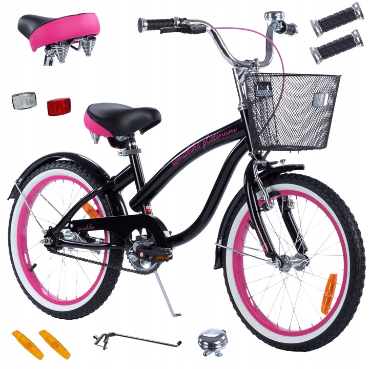 POLSKI rower rowerek TOMABIKE 18 cali + stopka