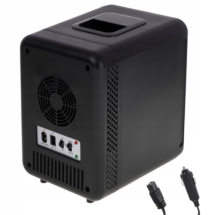 MINI LODÓWKA PRZENOŚNA turystyczna samochodowa 12V i 230V na KOSMETYKI LEKI