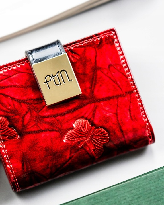 PETERSON duży portfel damski pojemny poziomy portmonetka skóra eko