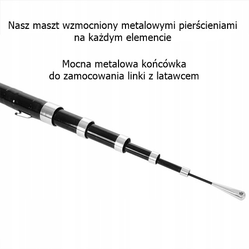 Odstraszacz Szpaków Gołębi Kruk Ptaków Latawiec CH1 z masztem 6 metrów