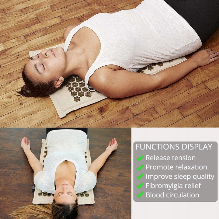 Ekologiczna Mata Do Akupresury AKUMATA ECO ZESTAW