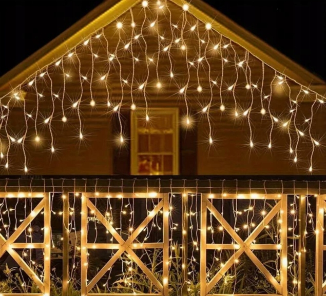 SOPLE LED LAMPKI 300 CHOINKOWE 14.5M ZEWNĘTRZNE ŚWIATEŁKA ŚWIĄTECZNE +FLASH