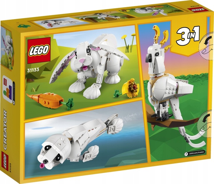 LEGO Creator Biały królik 31133