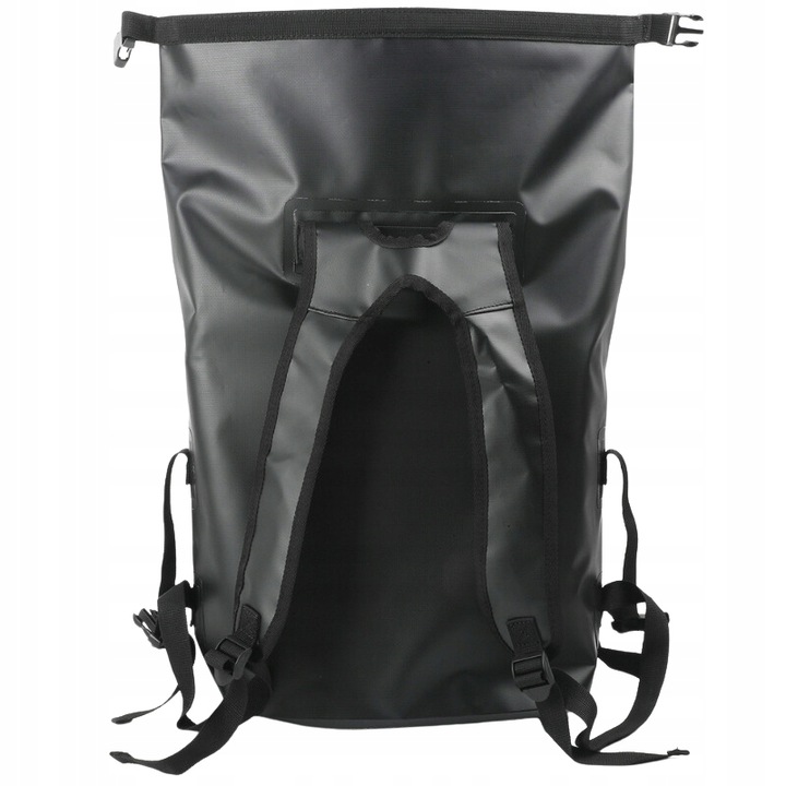WODOSZCZELNY PLECAK TORBA WOREK WODOOPORNY 25L PODRÓŻNY TURYSTYCZNY CZARNY