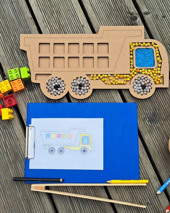 Sensokarton Wywrotka Klockowa