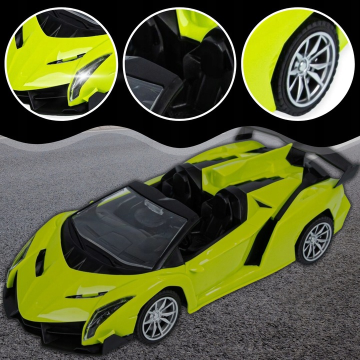 SAMOCHÓD ZDALNIE STEROWANY AUTO NA PILOTA R/C POJAZD DLA DZIECKA NA PREZENT