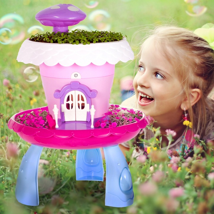 MAGICZNY OGRÓD UPRAWA ROŚLIN DOMEK KWIATÓW OGRÓDEK WRÓŻEK NÓŻKI ŚWIECI GRA