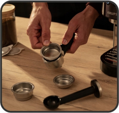 Ekspres ciśnieniowy kolbowy KRUPS XP444C10 15 bar