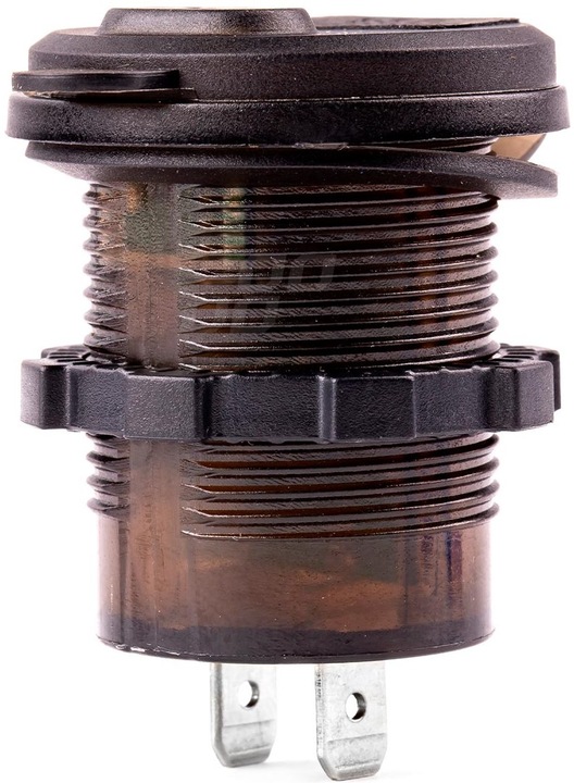 GNIAZDO SAMOCHODOWE ŁADOWARKA USB-C USB WOLTOMIERZ