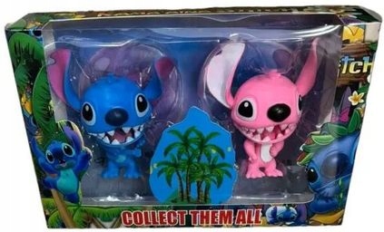 Zestaw figurek Lilo & Stitch 2 sztuki