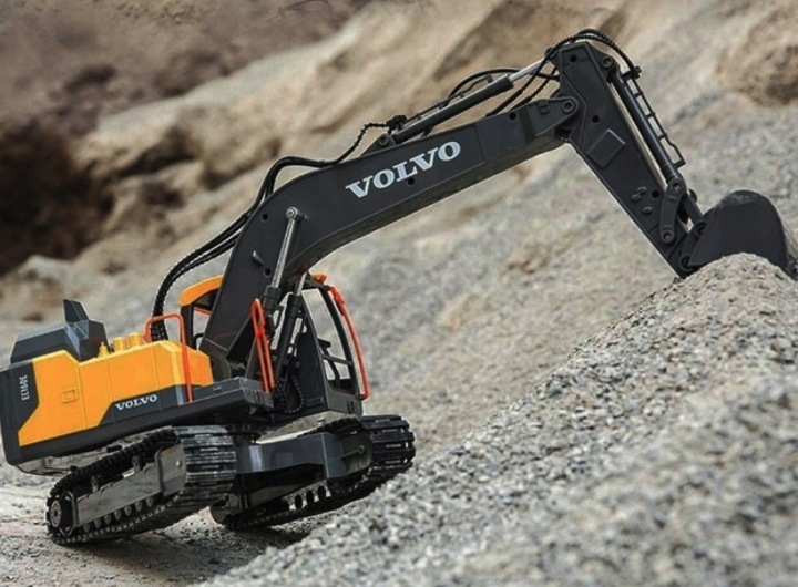 Koparka Buldożer Volvo Zdalnie Sterowana RC E568