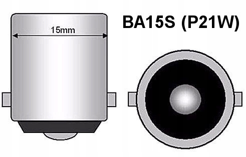 M-tech LED P21W Ba15s R5W R10W CANBUS MOC* 24V TIR